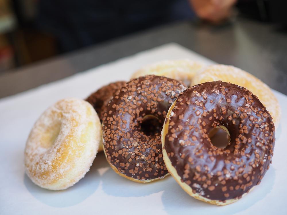 For those who need a little snack: Enjoy a Bagel!