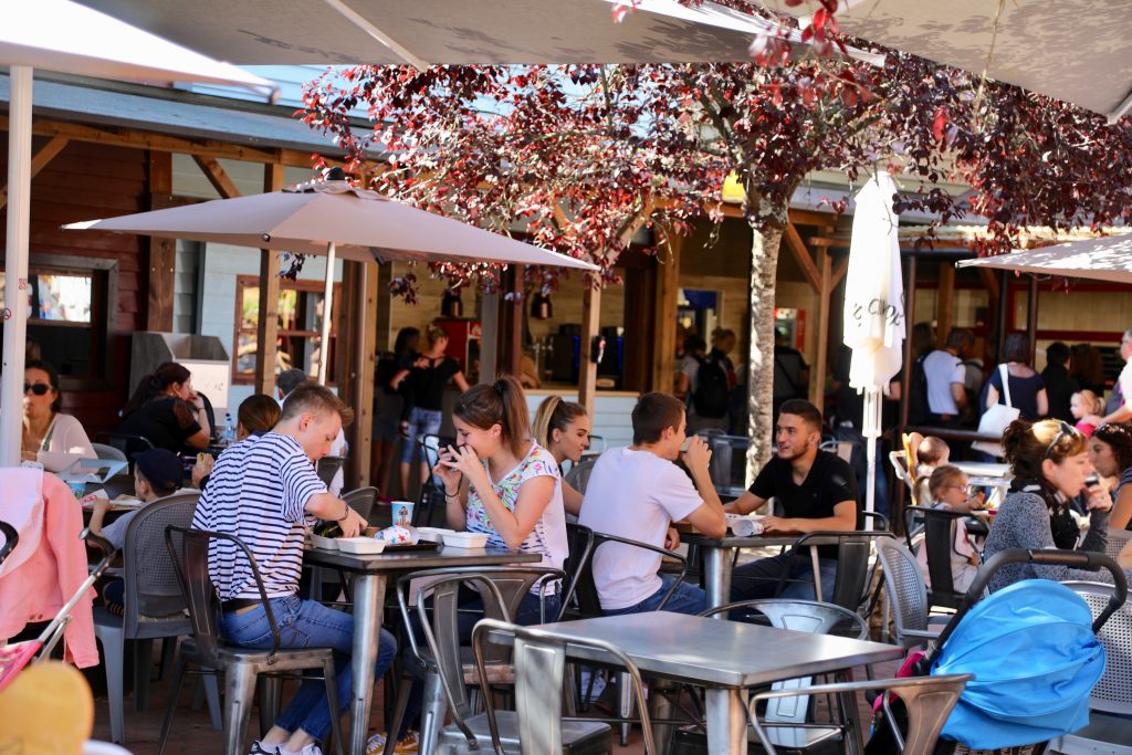 Terrasse du Lucky Burger