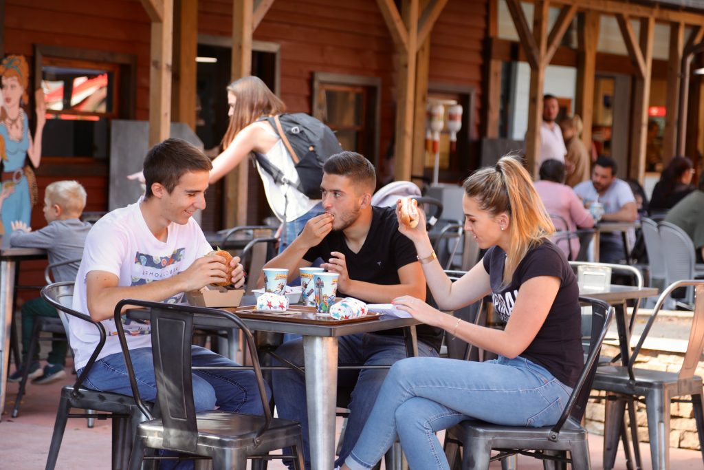 Terrasse du Lucky Burger