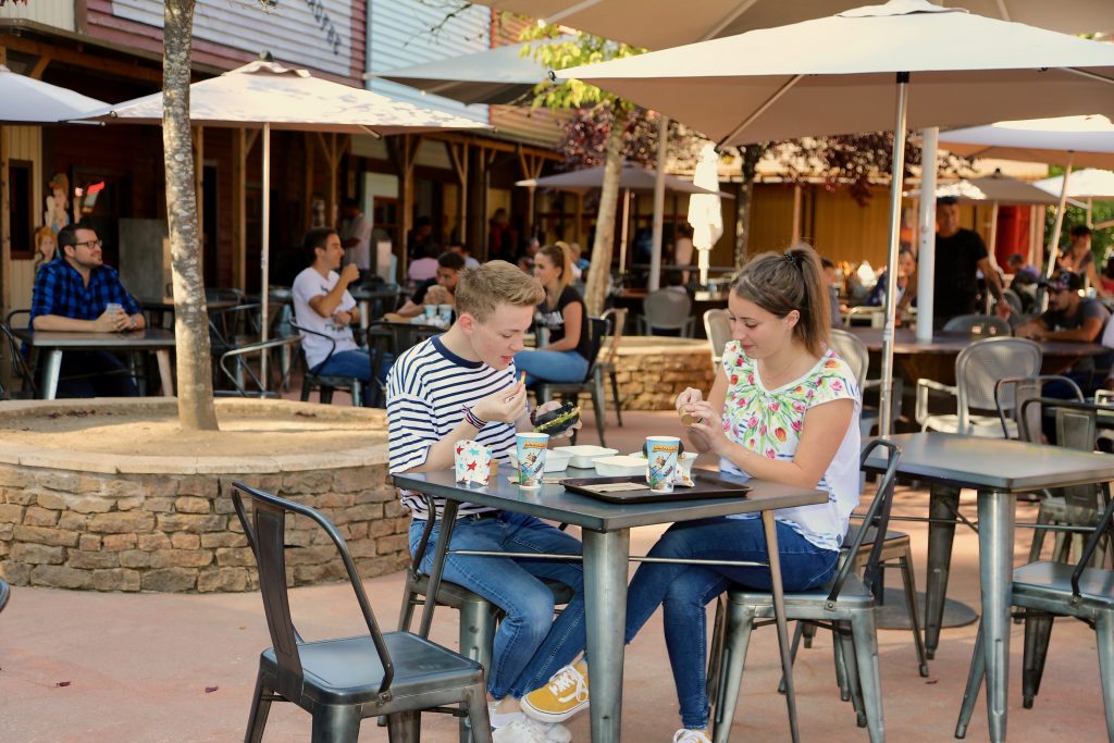 Terrasse du Lucky Burger