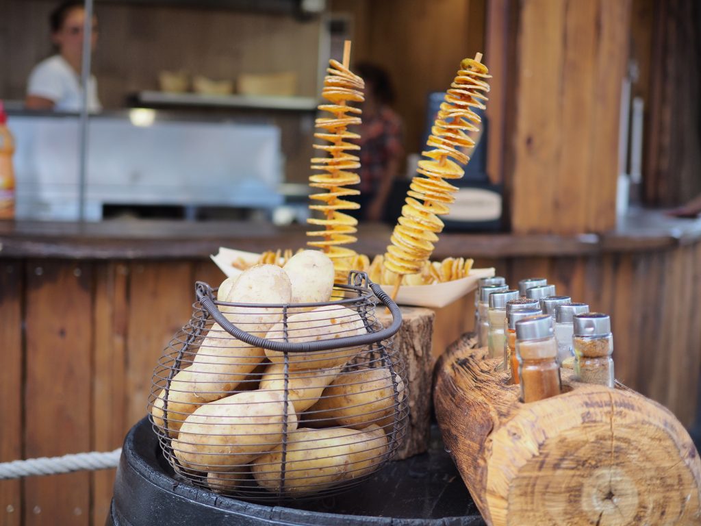 potato twister à la Souche à Fraispertuis-City