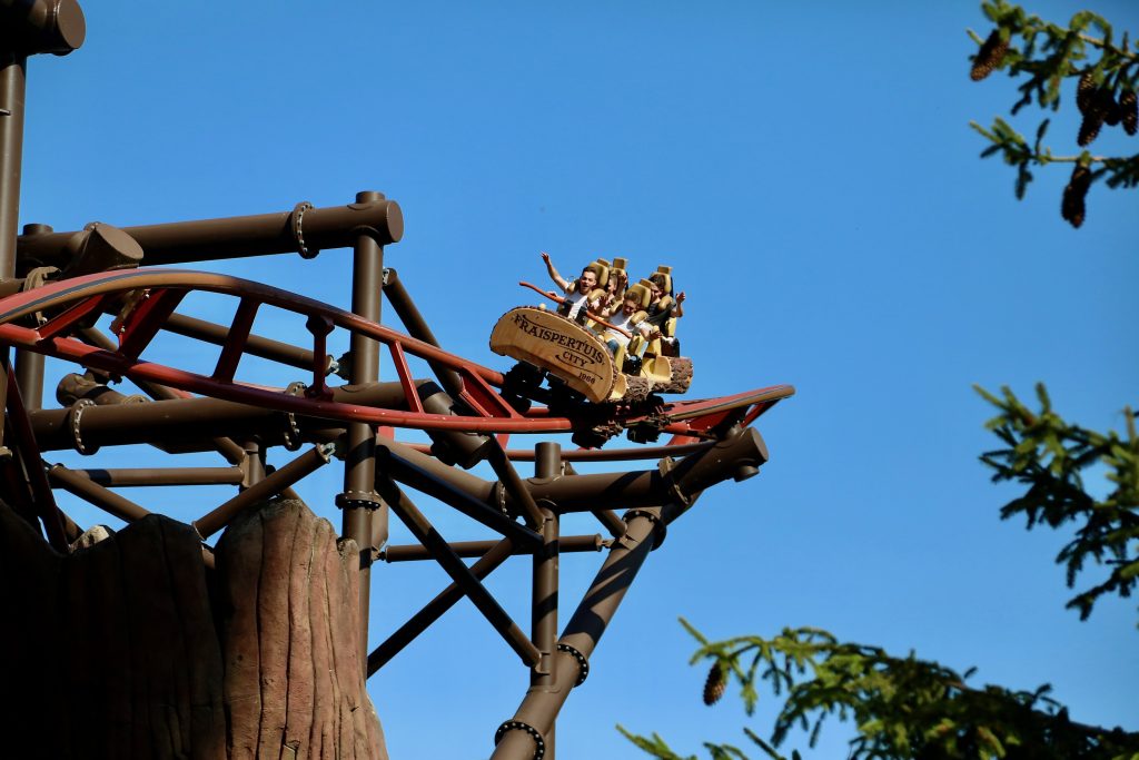 The stunning roller coasters of Fraispertuis City