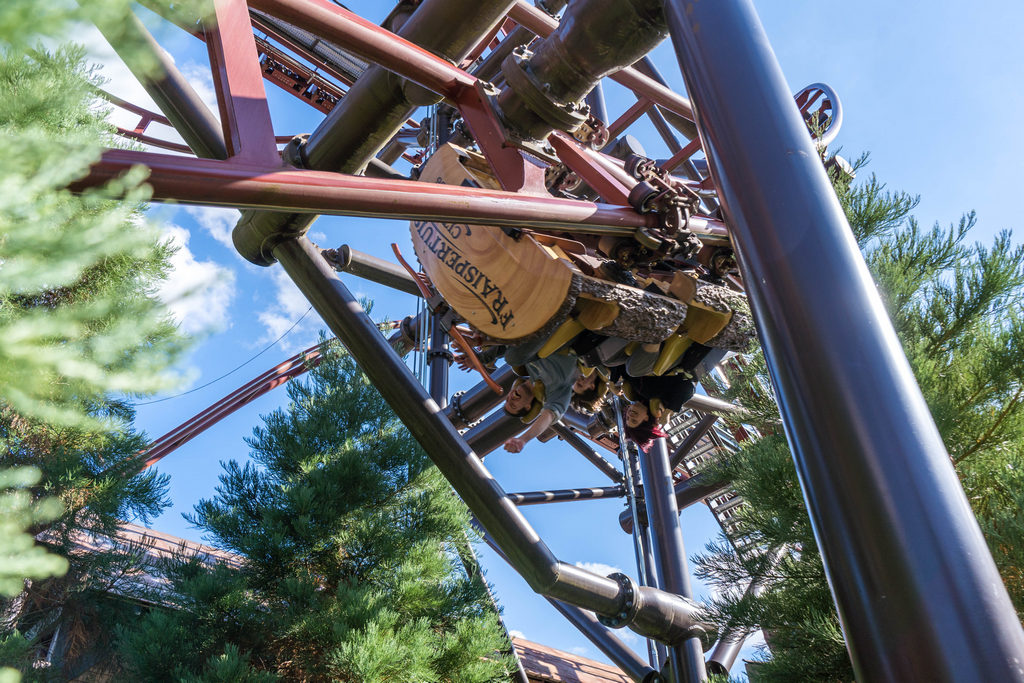 The stunning roller coasters of Fraispertuis City