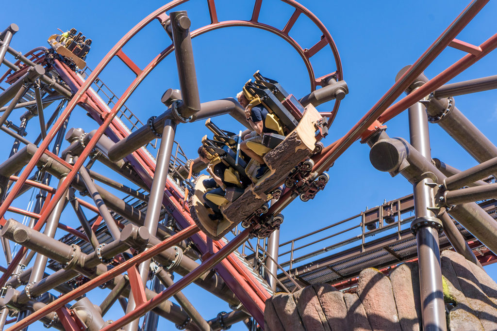 The stunning roller coasters of Fraispertuis City